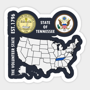 State of Tennessee Sticker